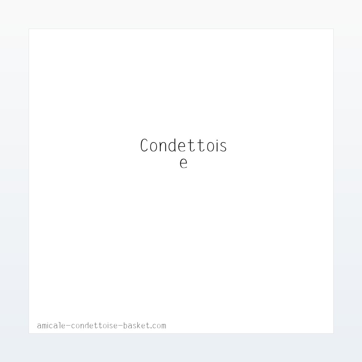 应用场景 - Amicale Condettoise Basket | 方图