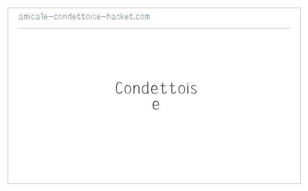 Amicale Condettoise Basket | 缩略图